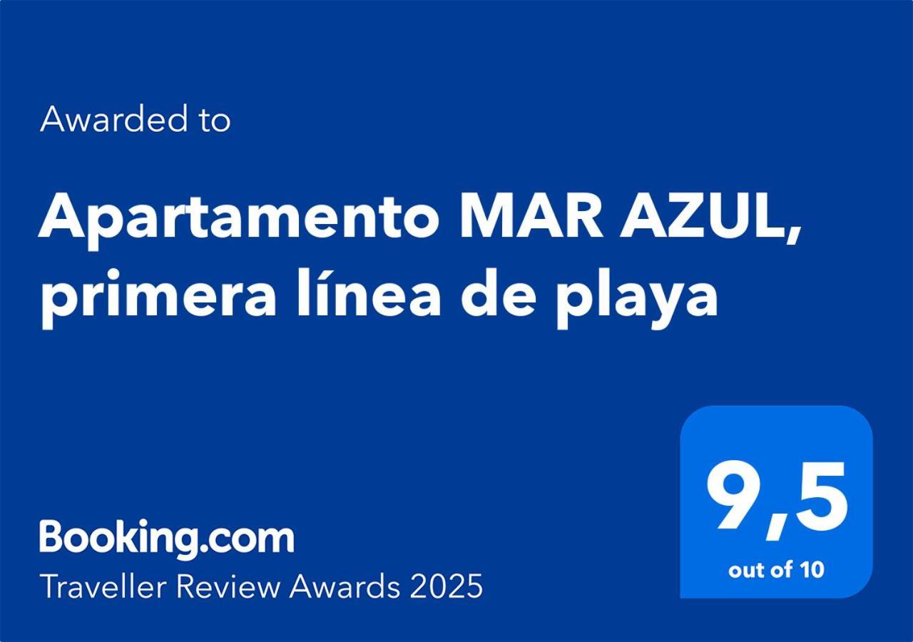 Apartamento Mar Azul, Primera Linea De Playa Sitio de Calahonda Eksteriør bilde